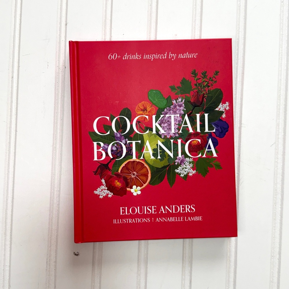 Cocktail Botanica Book Eloise Anders Botanical Drink Recipes Bar Gift